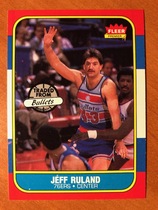 1986 Fleer Base Set #96 Jeff Ruland