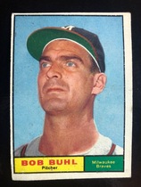 1961 Topps Base Set #145 Bob Buhl