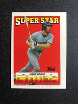 1988 Topps Stickers Backs (No Sticker) #40 Wade Boggs