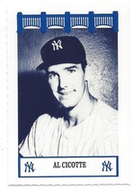 1992 Team Issue New York Yankees WIZ 50s #22 Al Cicotte