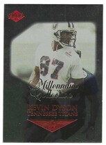 1999 Collectors Edge First Place Millennium Collection Red #142 Kevin Dyson