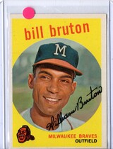 1959 Topps Base Set #165 Bill Bruton