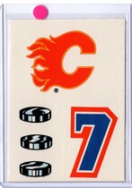 1985 Topps Sticker Inserts #18 Calgary Flames