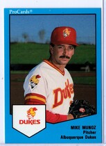 1989 ProCards Albuquerque Dukes #62 Mike Munoz