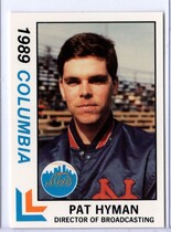 1989 Best Columbia Mets #24 Pat Hyman