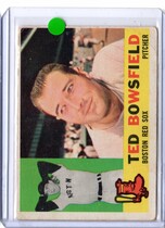 1960 Topps Base Set #382 Ted Bowsfield