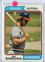 1974 Topps Base Set #223 Jeff Burroughs