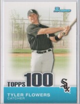 2010 Bowman Topps 100 Prospects #TP15 Tyler Flowers