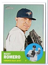 2012 Topps Heritage #220 Ricky Romero