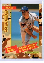 1993 Topps Commanders of the Hill #17 Greg Maddux