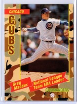 1993 Topps Commanders of the Hill #19 Greg Maddux