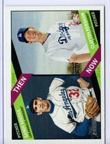 2015 Topps Heritage Then and Now #TAN-8 Clayton Kershaw|Sandy Koufax