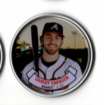 2017 Topps Archives Coins #C-12 Dansby Swanson