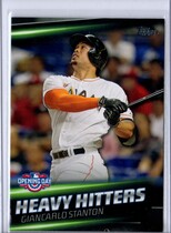2016 Topps Opening Day Heavy Hitters #HH-2 Giancarlo Stanton