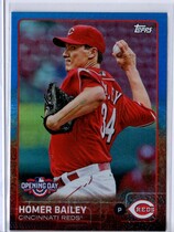2015 Topps Opening Day Blue #1 Homer Bailey