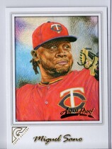 2017 Topps Gallery Artist Proof #77 Miguel Sano