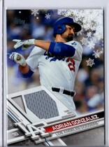 2017 Topps Holiday Relics #R-AG Adrian Gonzalez