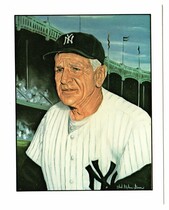 1983 Team Issue New York Yankees A-S Fifty Years #45 Casey Stengel