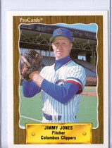 1990 ProCards Columbus Clippers #672 Jimmy Jones