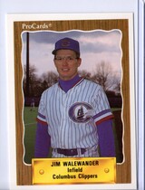 1990 ProCards Columbus Clippers #686 Jim Walewander