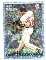 1995 Bowman Base Set #250 Garret Anderson