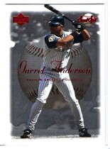 2001 Upper Deck Sweet Spot Update #91 Garret Anderson