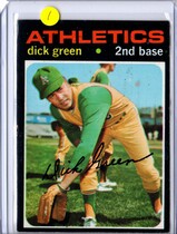 1971 Topps Base Set #258 Dick Green