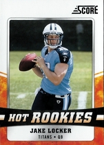 2011 Score Hot Rookies #13 Jake Locker