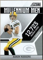2011 Score Millennium Men #1 Aaron Rodgers