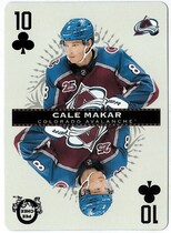 2021 Upper Deck O-Pee-Chee OPC Playing Cards #10C Cale Makar