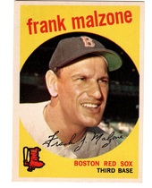 1959 Topps Base Set #220 Frank Malzone