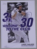 2023 Topps Welcome to the Club #WC-13 Larry Walker