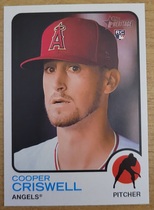 2022 Topps Heritage High Number #594 Cooper Criswell
