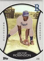2010 Topps Legends Platinum Chrome Wal Mart Cereal Series 1 #PC2 Jackie Robinson