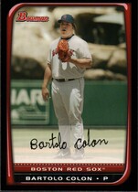 2008 Bowman Base Set #198 Bartolo Colon