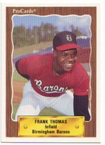 1990 ProCards Birmingham Barons #1116 Frank Thomas