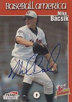 1999 Team Best Baseball America #8 Mike Bacsik