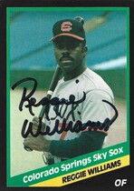1988 CMC Colorado Springs Sky Sox #23 Reggie Williams