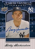 2008 Upper Deck Yankee Stadium Legacy Collection Box Set #41 Bobby Richardson
