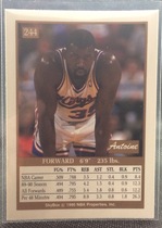 1990 SkyBox Base Set #244 Antoine Carr