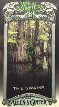 2020 Topps Allen & Ginter Mini Where Monsters Live #MWML-7 The Swamp