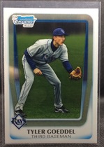 2011 Bowman Chrome Draft Prospects #BDPP33 Tyler Goeddel