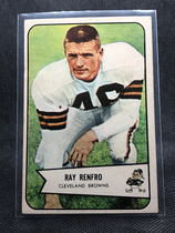 1954 Bowman Base Set #64 Ray Renfro