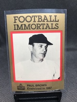 1985 Football Immortals #19 Paul Brown