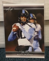 2017 Leaf Draft #52 Mitch Trubisky
