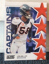 2019 Score Captains #C-7 Von Miller