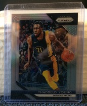 2018 Panini Prizm Prizm Silver #154 Thaddeus Young