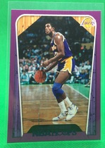 2018 Panini NBA Hoops Purple #283 Magic Johnson