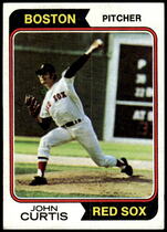 1974 Topps Base Set #373 John Curtis
