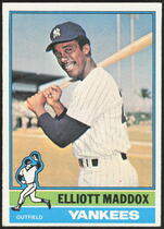 1976 Topps Base Set #503 Elliott Maddox